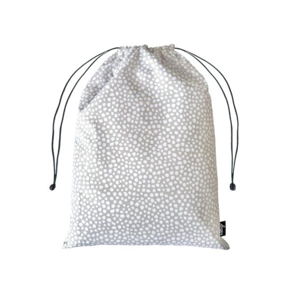 String Bag Grey Cheetah