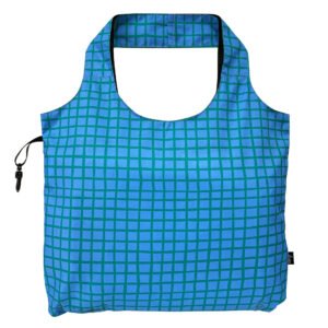 Tote bag Cuadros Azul